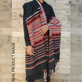 Red Handmade Sindhi Tharri / Khatri  / Wadera Shaw..